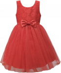 GIRLS CASUAL DRESSES (0232301) RED